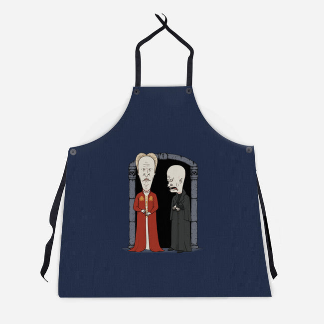 Stupid Vampires-Unisex-Kitchen-Apron-pigboom