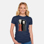 Stupid Vampires-Womens-Fitted-Tee-pigboom
