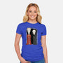Stupid Vampires-Womens-Fitted-Tee-pigboom