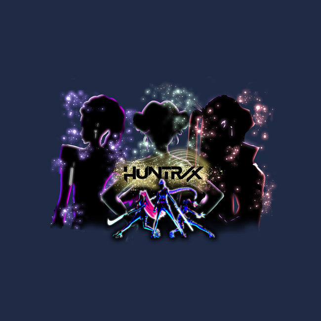 Huntrix-Womens-V-Neck-Tee-Afire