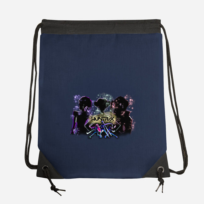 Huntrix-None-Drawstring-Bag-Afire