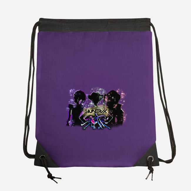 Huntrix-None-Drawstring-Bag-Afire