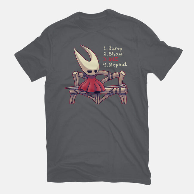 Shaw And Repeat-Womens-Fitted-Tee-Geekydog