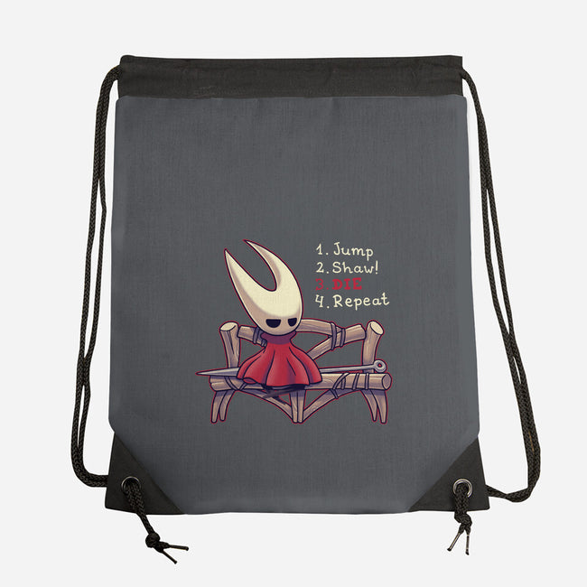 Shaw And Repeat-None-Drawstring-Bag-Geekydog