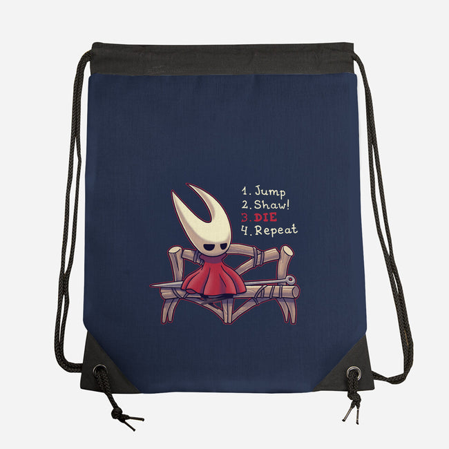 Shaw And Repeat-None-Drawstring-Bag-Geekydog