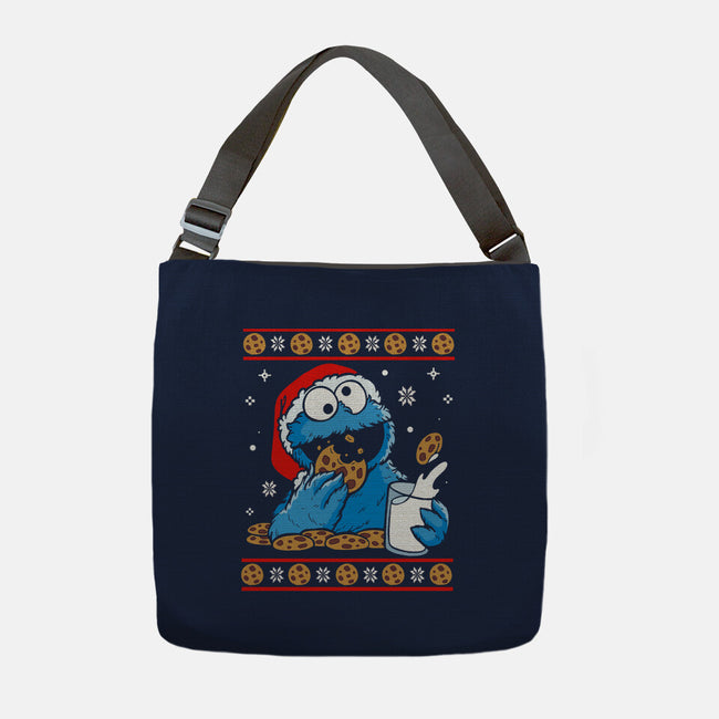 Cookie Christmas-None-Adjustable Tote-Bag-Vallina84