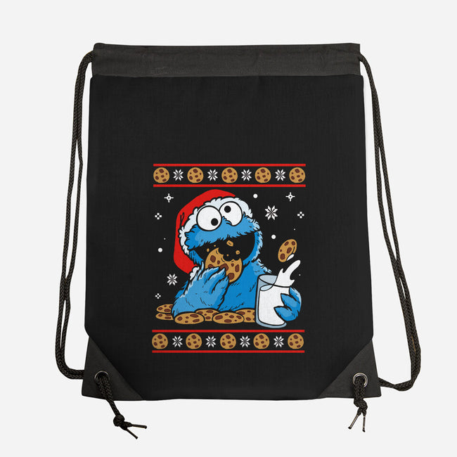 Cookie Christmas-None-Drawstring-Bag-Vallina84