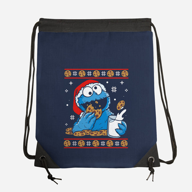 Cookie Christmas-None-Drawstring-Bag-Vallina84