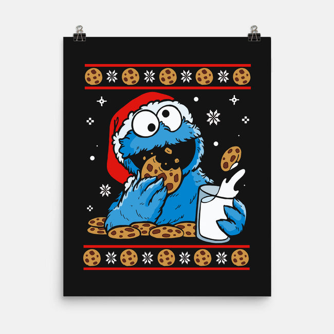Cookie Christmas-None-Matte-Poster-Vallina84