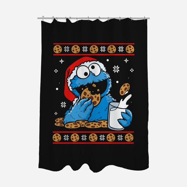 Cookie Christmas-None-Polyester-Shower Curtain-Vallina84