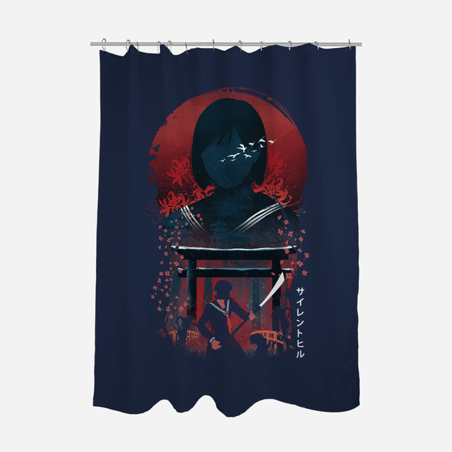 Terror In Beauty-None-Polyester-Shower Curtain-dandingeroz