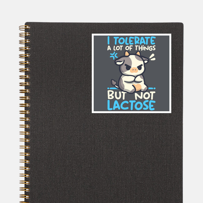 Cow Lactose Intolerant-None-Glossy-Sticker-NemiMakeit