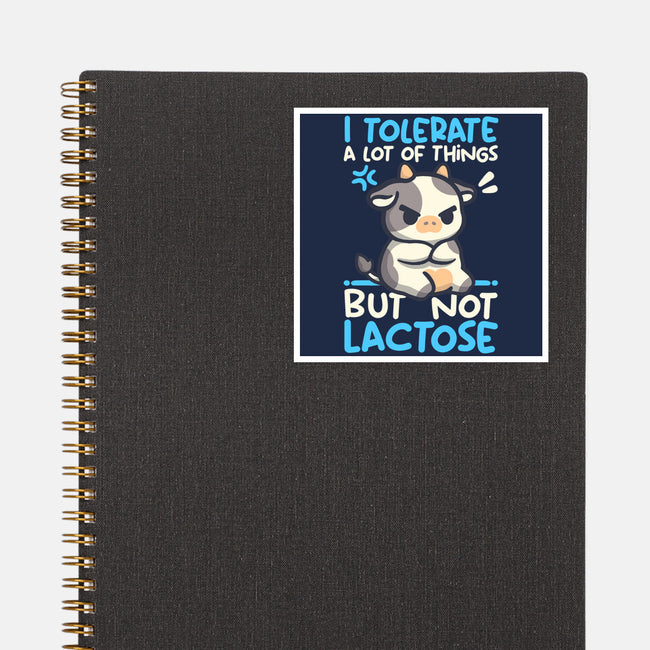 Cow Lactose Intolerant-None-Glossy-Sticker-NemiMakeit