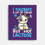 Cow Lactose Intolerant-None-Stretched-Canvas-NemiMakeit