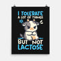 Cow Lactose Intolerant-None-Matte-Poster-NemiMakeit