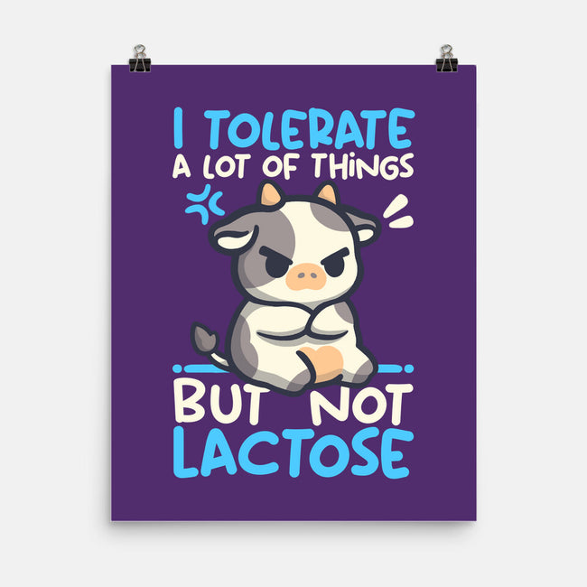 Cow Lactose Intolerant-None-Matte-Poster-NemiMakeit