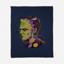 Cyber Frankenstein-None-Fleece-Blanket-alfbocreative