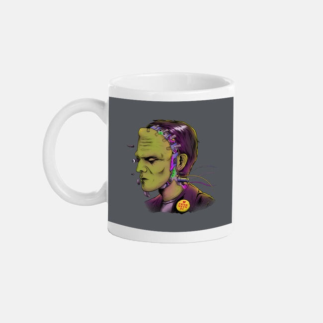 Cyber Frankenstein-None-Mug-Drinkware-alfbocreative