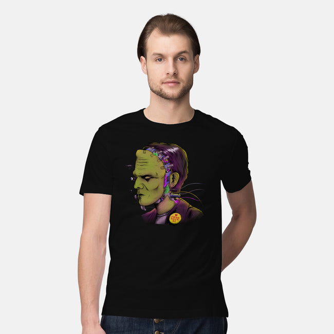 Cyber Frankenstein-Mens-Premium-Tee-alfbocreative