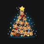 Red Panda Christmas Tree-Youth-Pullover-Sweatshirt-Vallina84