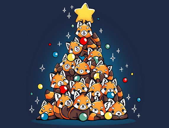 Red Panda Christmas Tree