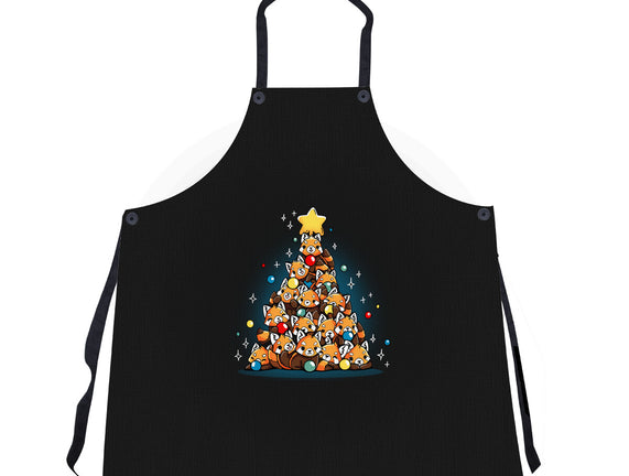 Red Panda Christmas Tree