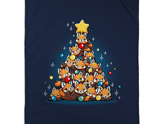 Red Panda Christmas Tree