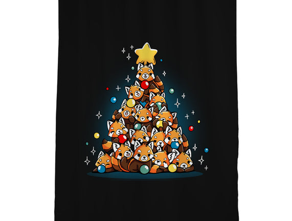 Red Panda Christmas Tree