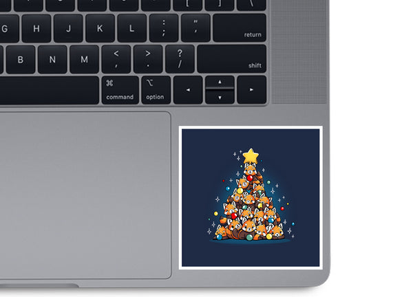 Red Panda Christmas Tree