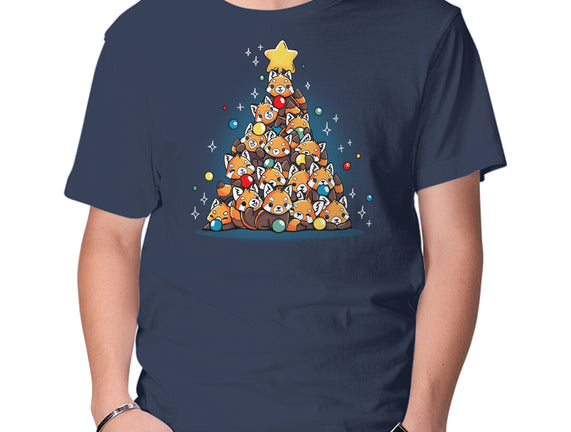 Red Panda Christmas Tree