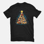 Red Panda Christmas Tree-Mens-Premium-Tee-Vallina84