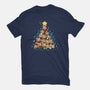 Red Panda Christmas Tree-Youth-Basic-Tee-Vallina84