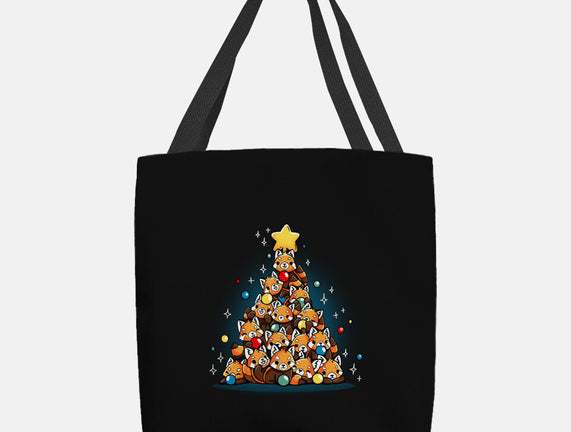 Red Panda Christmas Tree