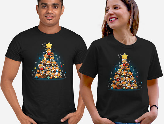 Red Panda Christmas Tree