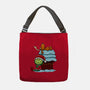 Up On The House Top-None-Adjustable Tote-Bag-DrawnByBryan