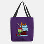 Up On The House Top-None-Basic Tote-Bag-DrawnByBryan