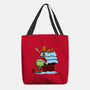 Up On The House Top-None-Basic Tote-Bag-DrawnByBryan