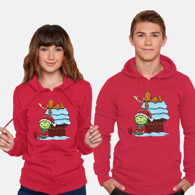 Up On The House Top-Unisex-Pullover-Sweatshirt-DrawnByBryan