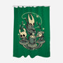 Hollow Harmony-None-Polyester-Shower Curtain-naomori