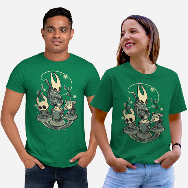 Hollow Harmony-Unisex-Basic-Tee-naomori