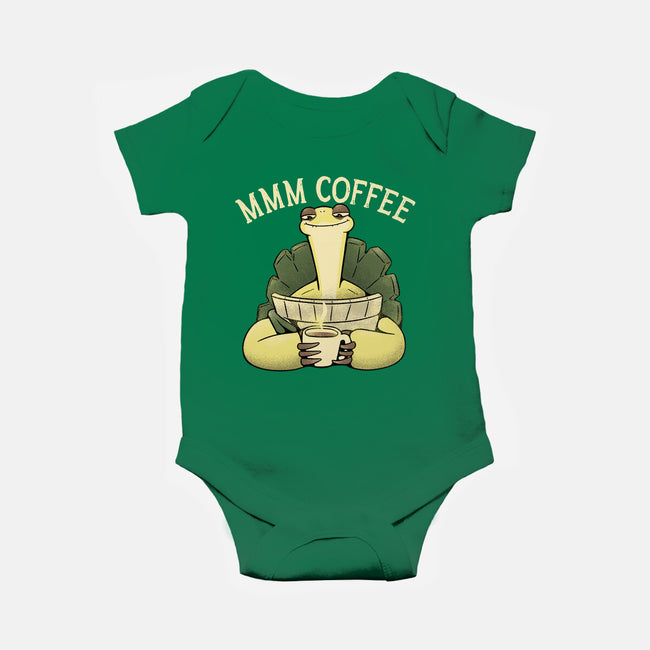 Hmmm Coffee-Baby-Basic-Onesie-naomori