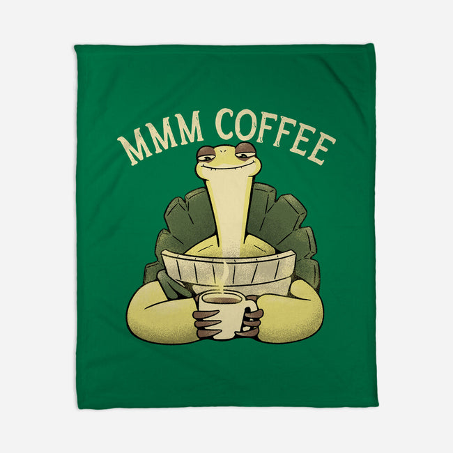 Hmmm Coffee-None-Fleece-Blanket-naomori