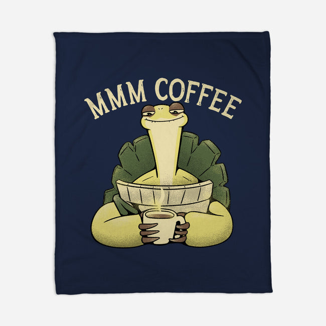 Hmmm Coffee-None-Fleece-Blanket-naomori