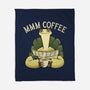 Hmmm Coffee-None-Fleece-Blanket-naomori