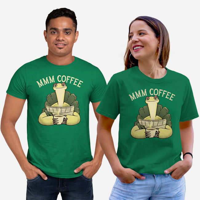 Hmmm Coffee-Unisex-Basic-Tee-naomori