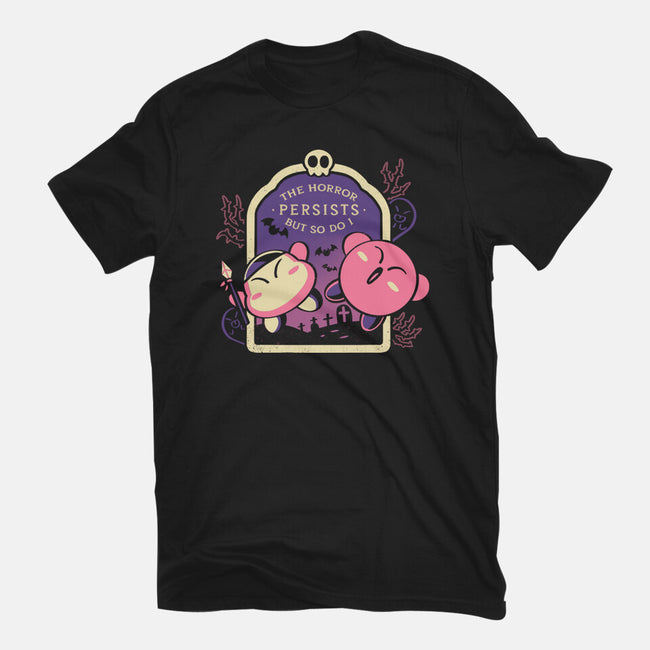 The Horror Persists But So Do I-Womens-Fitted-Tee-naomori