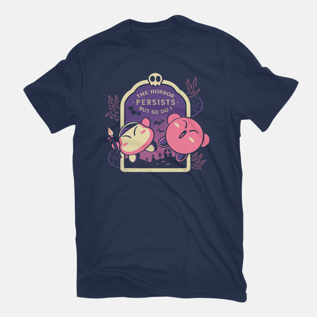 The Horror Persists But So Do I-Womens-Fitted-Tee-naomori