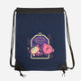The Horror Persists But So Do I-None-Drawstring-Bag-naomori