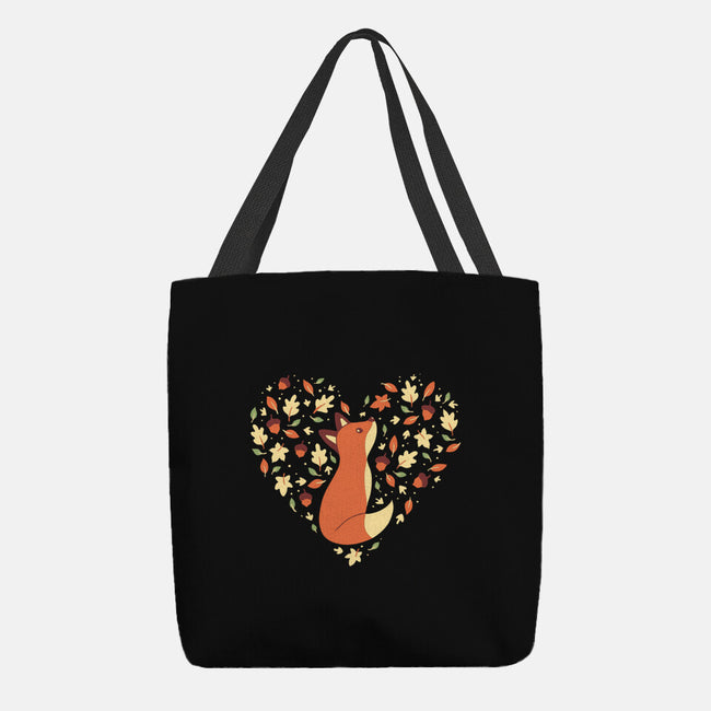 Fall Season Fox-None-Basic Tote-Bag-naomori