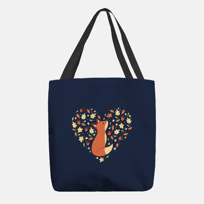 Fall Season Fox-None-Basic Tote-Bag-naomori